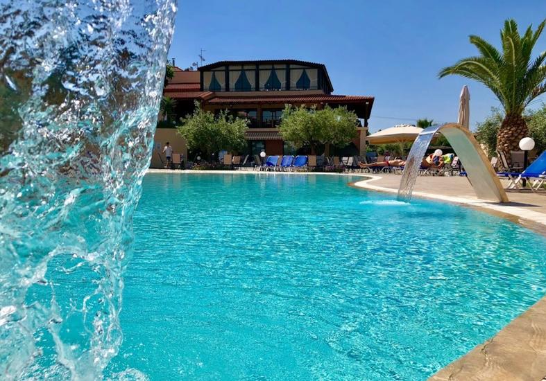 the pool